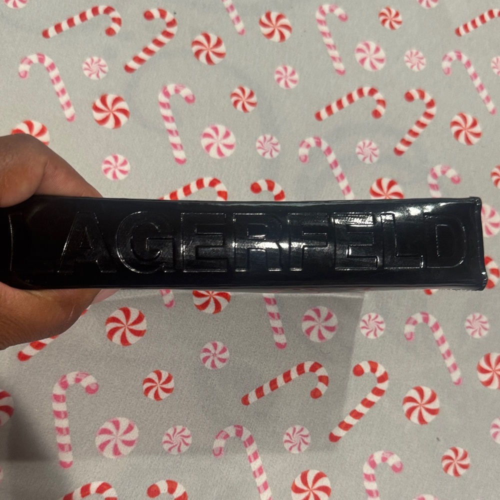 Karl Lagerfeld Black Clutch